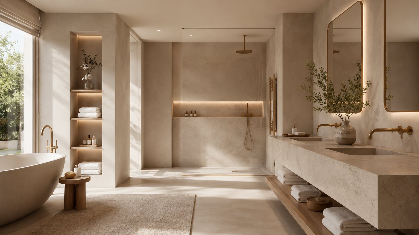 Reforma de baño tipo spa en Pozuelo de Alarcón